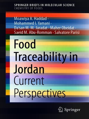 cover image of Food Traceability in Jordan